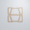 Ekena Millwork Medium Greeley Decorative Fretwork Wood Wall Panels, Alder, 15 3/8"W x 15 3/8"H x 3/8"T WALW16X16X0375GLYAL - alternate 4